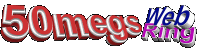 50Megs.com webring information and sign up page